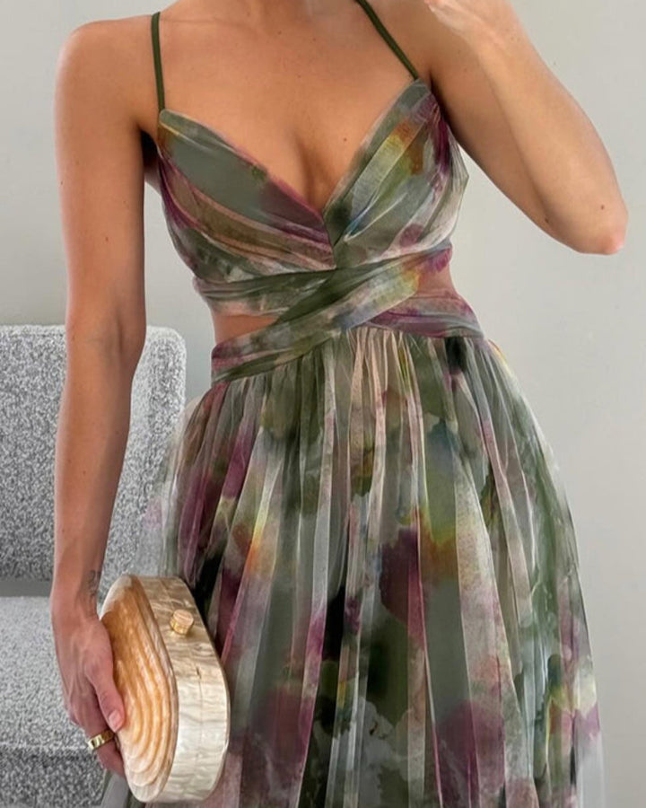 Women’s Sexy Hollow Out Maxi Dress