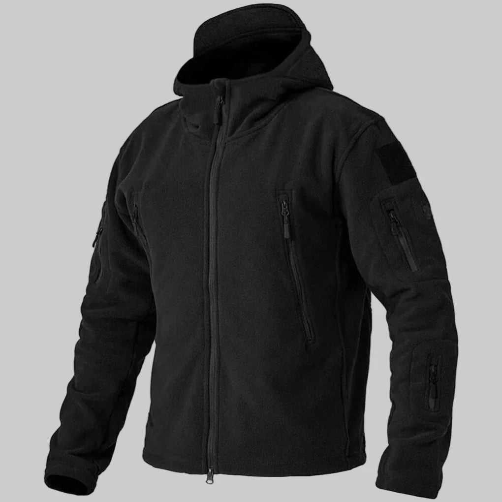 Men’s Wind-Resistant Outdoor Fleece Jacket – Rugged Everyday Layer