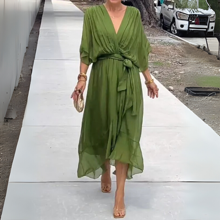 Women’s Elegant Lightweight Wrap Dress