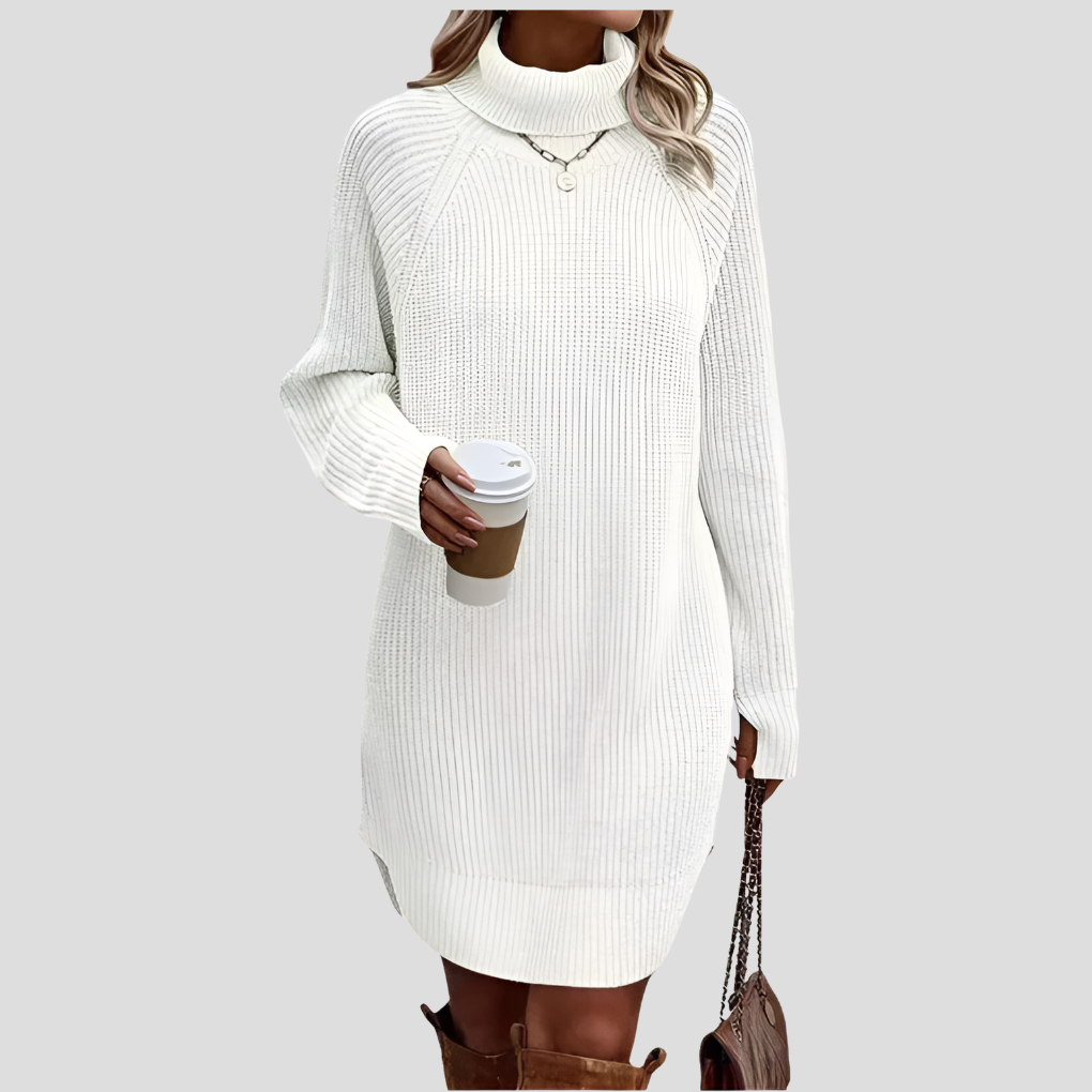 Elegant Knitted Dress for Women