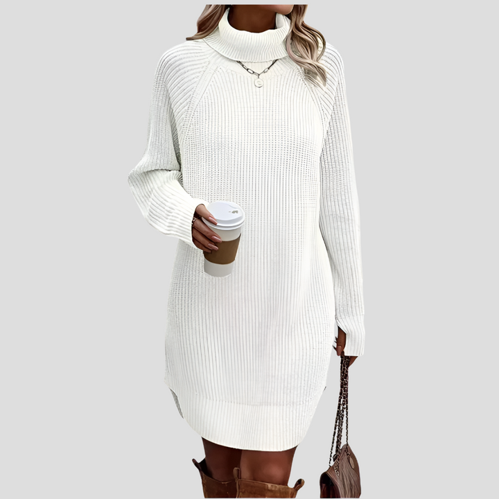 Elegant Knitted Dress for Women