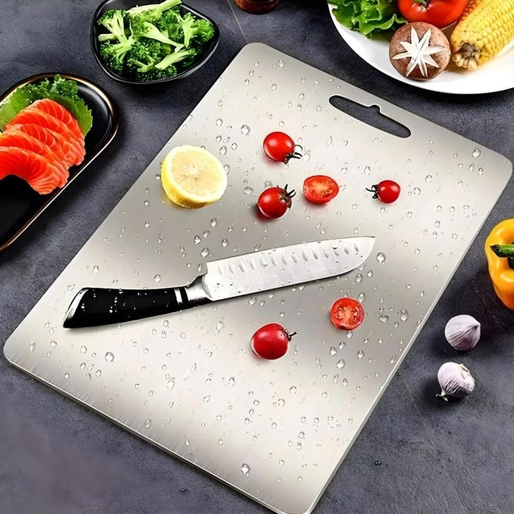 Premium Stainless Steel Cutting Board for Maximum Hygiene and Durability