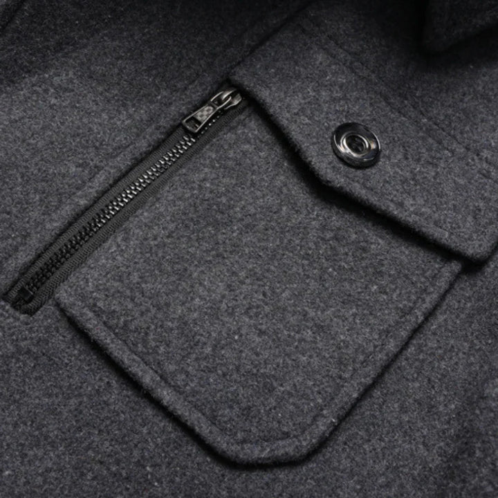 Two-Piece Winter Coat for Men: Warmth and Style Combined