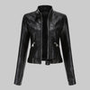 Women’s Leather Jacket – Elegant Outerwear Statement