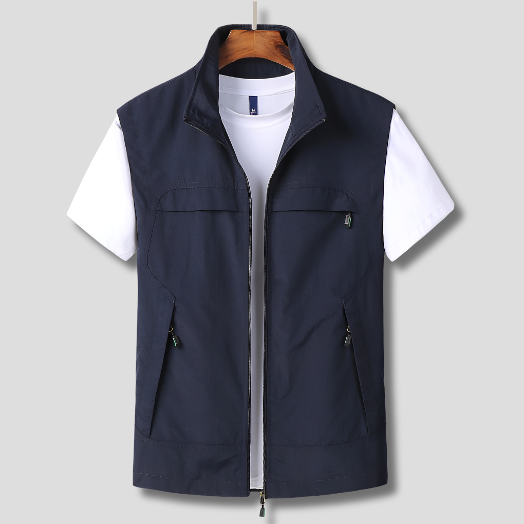 Men’s Quick-Dry Vest – Functional Design with Active Style