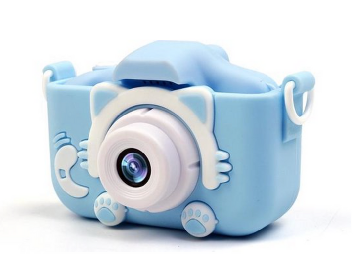 HD Mini Digital Camera with Protective Case for Kids