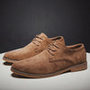 Suede Oxford Shoes for Men