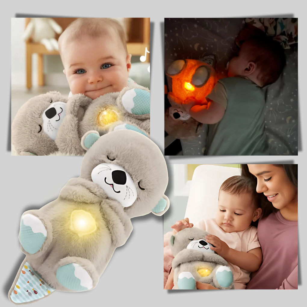 Soothing Otter Plush – Calming Sleep Companion